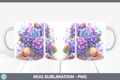 GorgeousFlowers 01 Beach Mug Wrap design.