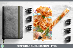 GorgeousFlowers 01 Beach Pen Wrap design.