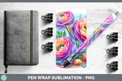 GorgeousFlowers 01 Beach Pen Wrap design.