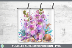 GorgeousFlowers 01 Beach Tumbler design.