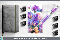 GorgeousFlowers 01 Beach Pen Wrap design.