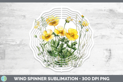 GorgeousFlowers 01 Wind Spinner design.