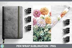 GorgeousFlowers 01 Pen Wrap design.