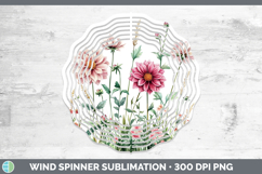 GorgeousFlowers 01 Wind Spinner design.