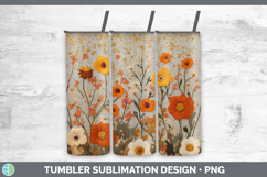 GorgeousFlowers 01 Embroider Tumbler design.