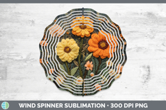 GorgeousFlowers 01 Embroider Wind Spinner design.