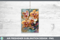 GorgeousFlowers 01 Embroider Air Freshener design.