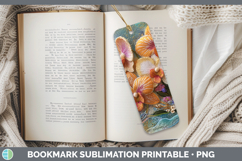 GorgeousFlowers 01 Embroider Bookmark design.