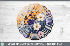 GorgeousFlowers 01 Embroider Wind Spinner design.