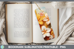 GorgeousFlowers 01 Embroider Bookmark design.