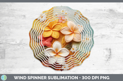 GorgeousFlowers 01 Embroider Wind Spinner design.