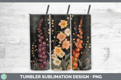 GorgeousFlowers 01 Embroider Tumbler design.