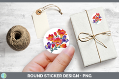 GorgeousFlowers 01 Embroidery Stickers design.