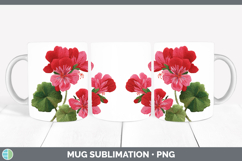 GorgeousFlowers 01 Embroidery Mug Wrap design.