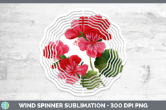 GorgeousFlowers 01 Embroidery Wind Spinner design.