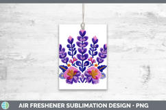 GorgeousFlowers 01 Embroidery Air Freshener design.