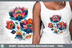 GorgeousFlowers 01 Embroidery Shirt design.