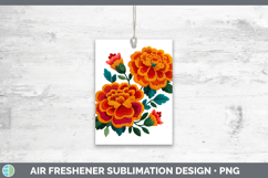 GorgeousFlowers 01 Embroidery Air Freshener design.