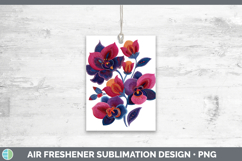 GorgeousFlowers 01 Embroidery Air Freshener design.