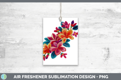 GorgeousFlowers 01 Embroidery Air Freshener design.