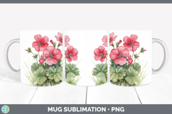 GorgeousFlowers 01 Mug Wrap design.