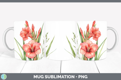GorgeousFlowers 01 Mug Wrap design.