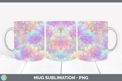 GorgeousFlowers 01 Holographic Mug Wrap design.
