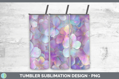 GorgeousFlowers 01 Holographic Tumbler design.