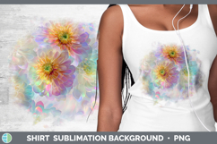 GorgeousFlowers 01 Holographic Shirt design.