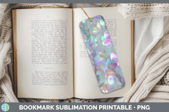 GorgeousFlowers 01 Holographic Bookmark design.