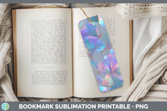GorgeousFlowers 01 Holographic Bookmark design.
