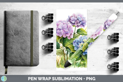 GorgeousFlowers 01 Pen Wrap design.