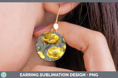 GorgeousFlowers 01 Pretty Round Earrings design.