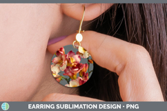 GorgeousFlowers 01 Pretty Round Earrings design.