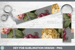 GorgeousFlowers 01 Pretty Key Fob design.