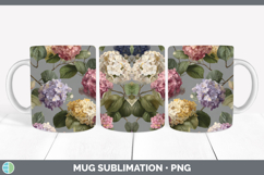 GorgeousFlowers 01 Pretty Mug Wrap design.