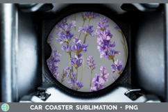 GorgeousFlowers 01 Pretty Car Coaster design.