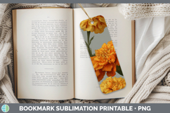 GorgeousFlowers 01 Pretty Bookmark design.