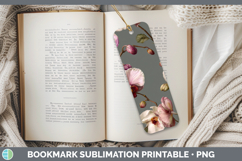 GorgeousFlowers 01 Pretty Bookmark design.