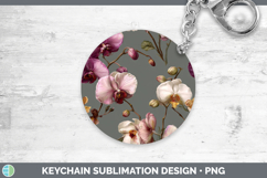 GorgeousFlowers 01 Pretty Keychain design.