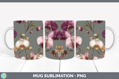 GorgeousFlowers 01 Pretty Mug Wrap design.