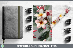 GorgeousFlowers 01 Pretty Pen Wrap design.