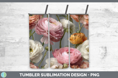 GorgeousFlowers 01 Pretty Tumbler design.