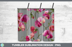 GorgeousFlowers 01 Pretty Tumbler design.