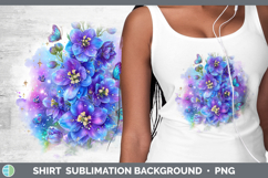 GorgeousFlowers 01 Rainbow Summer Shirt design.