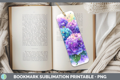 GorgeousFlowers 01 Rainbow Summer Bookmark design.