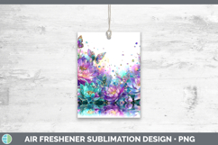 GorgeousFlowers 01 Rainbow Summer Air Freshener design.