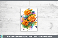 GorgeousFlowers 01 Rainbow Summer Air Freshener design.