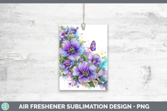 GorgeousFlowers 01 Rainbow Summer Air Freshener design.