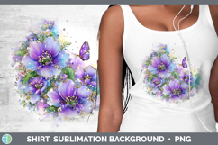 GorgeousFlowers 01 Rainbow Summer Shirt design.